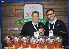 Ray Mason and Kyle Moynahan with Red Sun Farms.